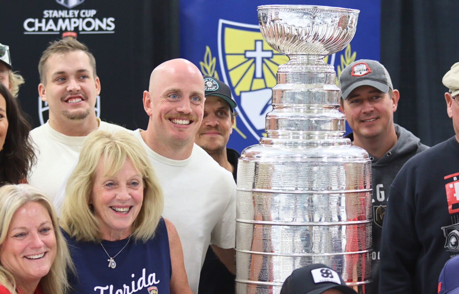 Scenes from Nate Schmidt and Stanley Cup's visit to St. Cloud