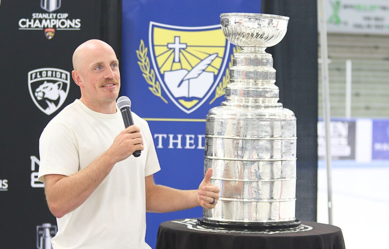 Cathedral grad Nate Schmidt overwhelmed by turnout to see Stanley Cup in St. Cloud