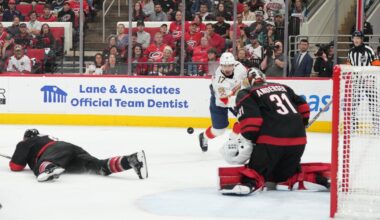 Hurricanes go back to Frederik Andersen in net for Game 4 of East finals against Panthers