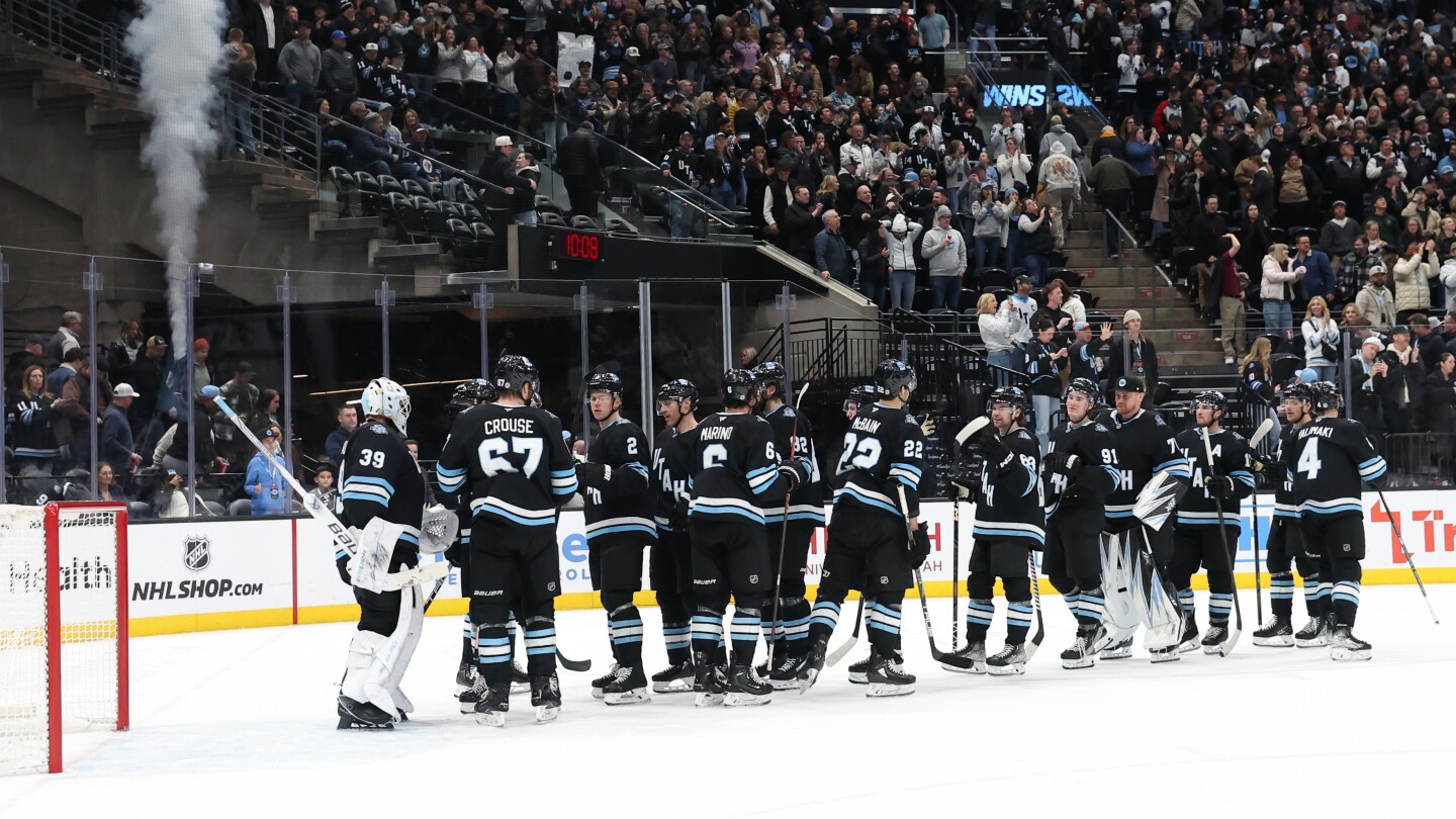 NHL: Winnipeg Jets at Utah