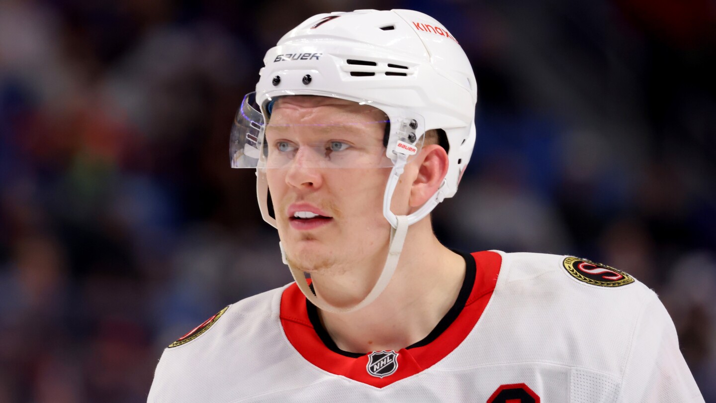 Senators star Brady Tkachuk says he’ll be ready for playoff opener against Maple Leafs
