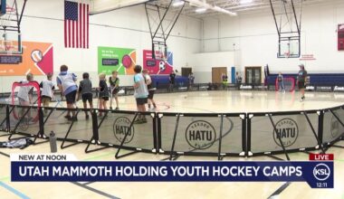 Video: Utah Mammoth making good on goal to expand youth hockey