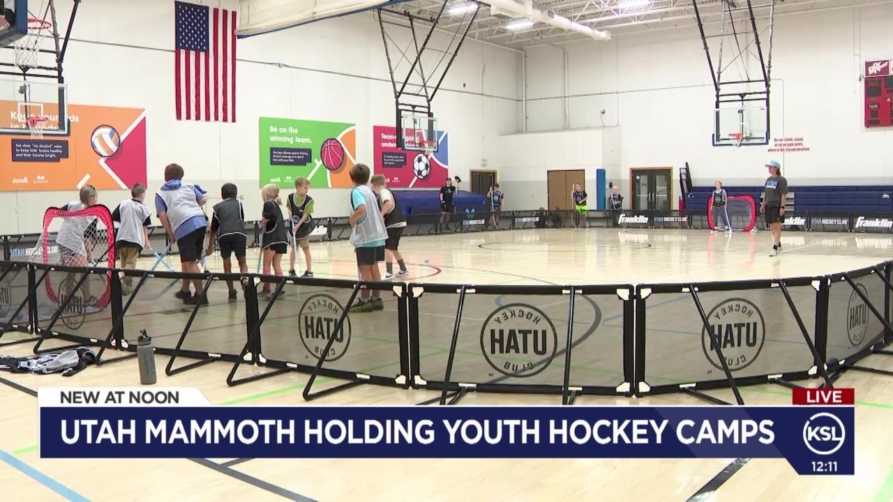 Video: Utah Mammoth making good on goal to expand youth hockey