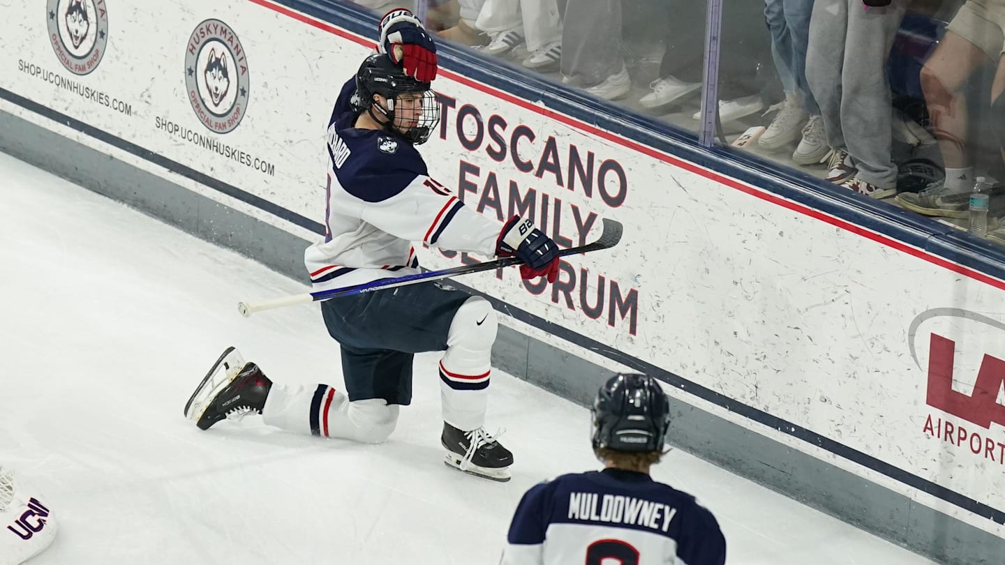 Buffalo Sabres prospect Prokhor Poltapov while playing for CSKA Moscow in Russia