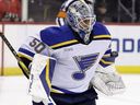 St. Louis Blues goaltender Jordan Binnington has been a big part of his team's recent success.