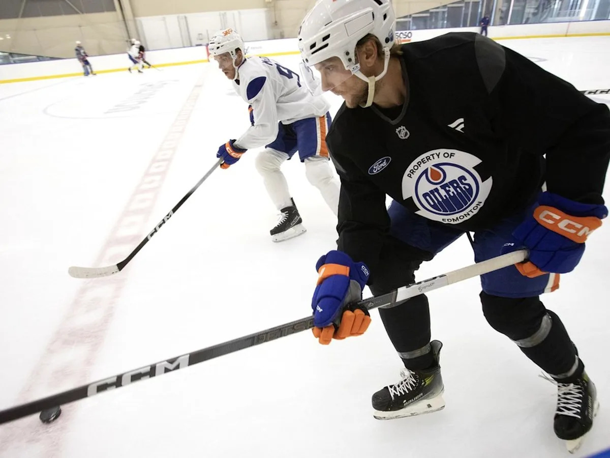 Alec Regula could get a look on the Oilers blueline this season
