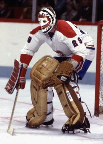 Robert Shaver/Bruce Bennett Collection/Bruce Bennett Studios via Getty Ken Dryden of the Montreal Canadiens circa 1980.