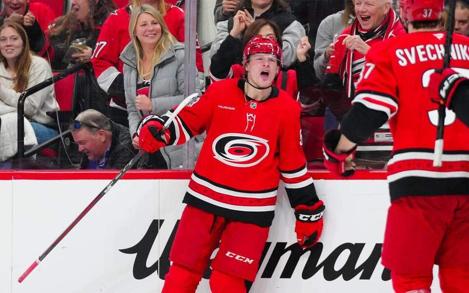 Do the Hurricanes have another ‘Jackson Blake' in camp? Bradly Nadeau hopes so