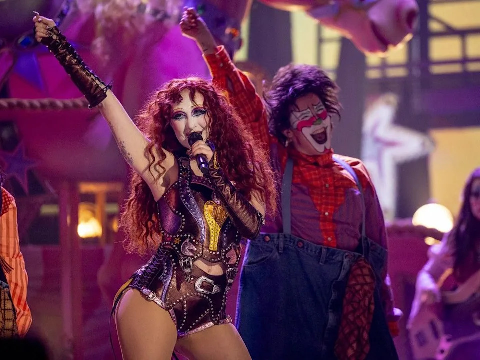  Chappell Roan performs onstage at the 67th annual Grammy Awards’ Pre-Grammy Gala on Feb.1, 2025 in Los Angeles.