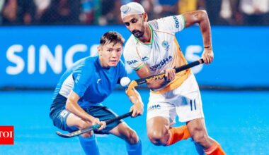 Asia Cup Hockey: India rout Kazakhstan 15-0; qualify as toppers for Super 4 stage | Hockey News