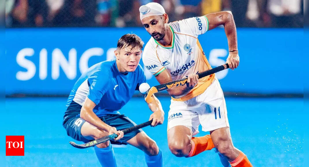 Asia Cup Hockey: India rout Kazakhstan 15-0; qualify as toppers for Super 4 stage | Hockey News
