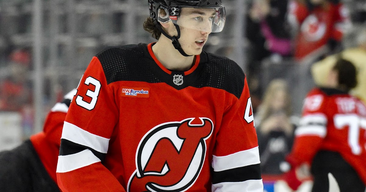 NJ Devils GM Admits A Luke Hughes Holdout Is A Possibility