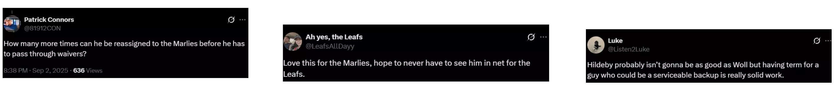 Fans respond to Dennis Hildeby’s new contract​