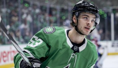 Johnston has quickest goal to start a Stars playoff game in 6-2 win over Avs for 3-2 series lead