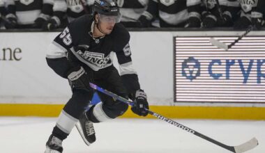 Danault, Byfield score in 2nd period as Kings beat Islanders 4-1