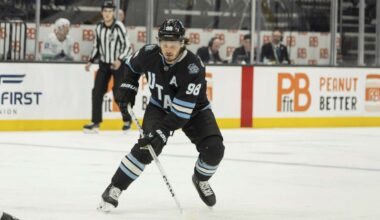 Meier gets tiebreaking goal early in 3rd period as Devils beat Utah 3-1