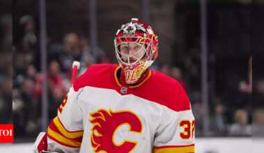 Dustin Wolf signed a seven-year $52.5 million contract with the Calgary Flames to become their franchise goalie | NHL News