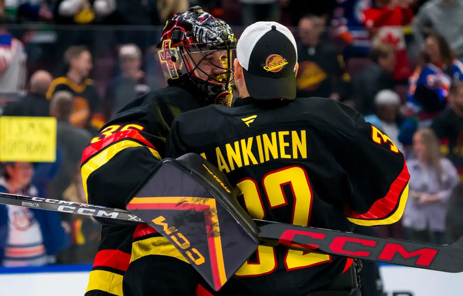 Kevin Lankinen Fires Back at Disrespectful Rankings Taking Shots at the Vancouver Canucks Goalie Tan