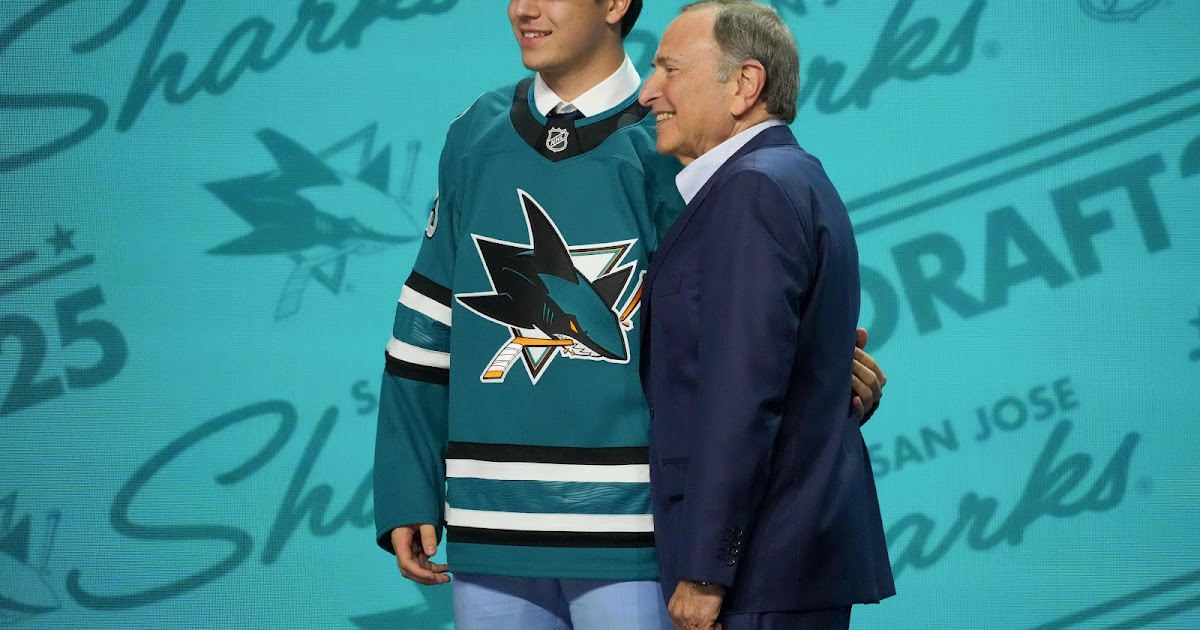 Michael Misa, No. 2 Overall Pick in 2025 NHL Draft, Signs With Sharks