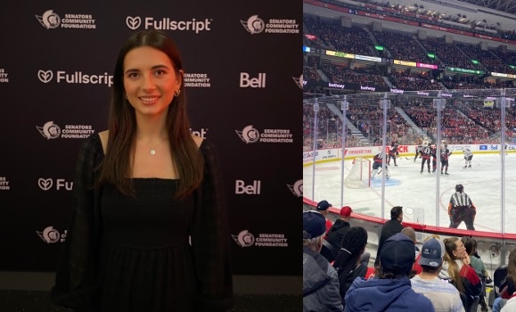 She shoots, she scores: Commerce student secures co‑ops with the Ottawa Senators, Olympics - Dal News