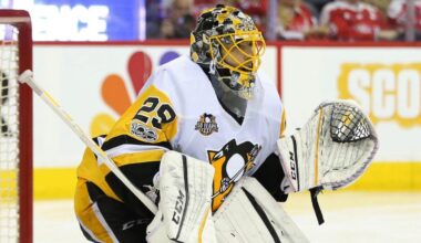Retired goalie Marc-André Fleury returning to Penguins on PTO for ceremonial preseason game