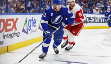 Marco Kasper scores in OT to lift Red Wings past the Lightning, 4-3