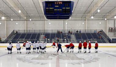 Washington Capitals Rookie Camp at USNA