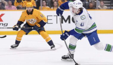 Canucks star defenseman Quinn Hughes sits out against Red Wings because of undisclosed injury