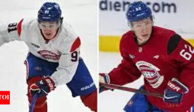 Montreal prepares for NHL season with rookies Oliver Kapanen and Owen Beck | NHL News
