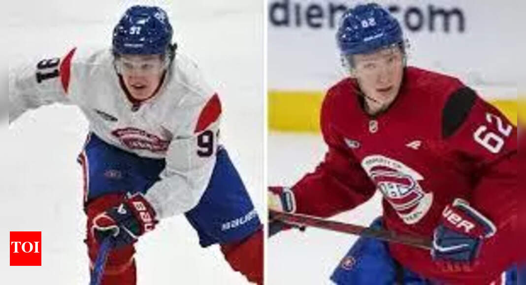 Montreal prepares for NHL season with rookies Oliver Kapanen and Owen Beck | NHL News