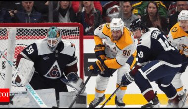 Colorado Avalanche facing injury concerns as goaltender Mackenzie Blackwood and defenseman Samuel Girard miss skates | NHL News