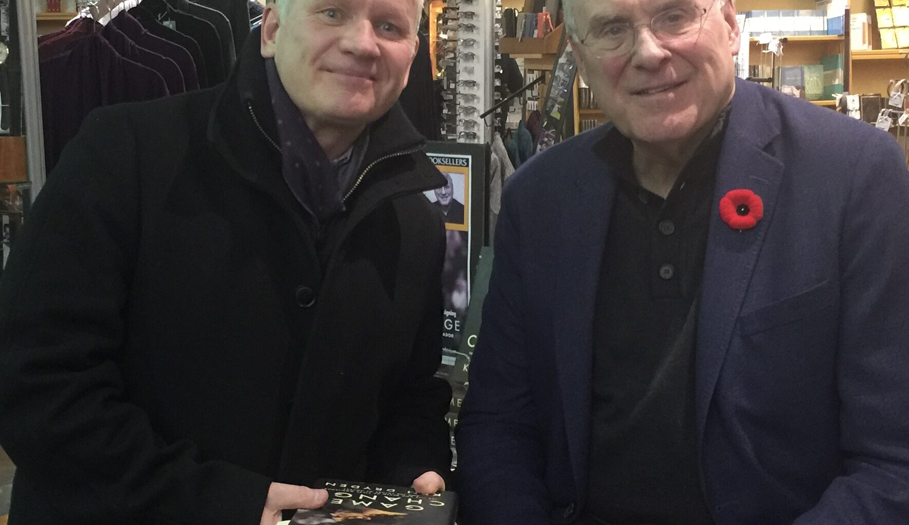 James Loewen and Ken Dryden met in November of 2017.