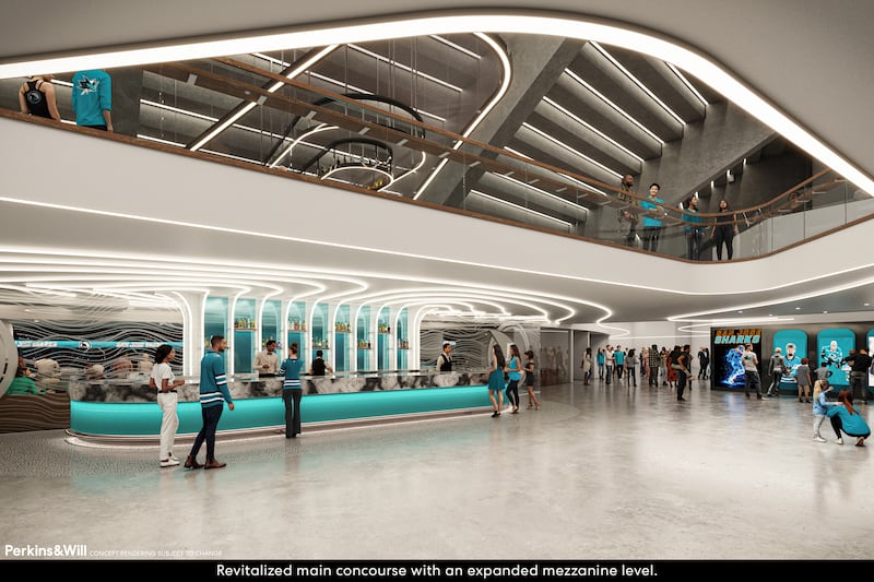 San Jose Sharks SAP Center renderings