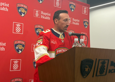 Brad Marchand surprised by Florida Panthers contract extension ahead of free agency
