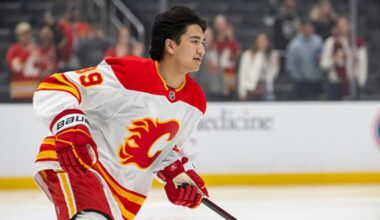 Calgary Flames top prospect Zayne Parekh is leaning into pressure, spotlight of a Canadian market ahead of his rookie season