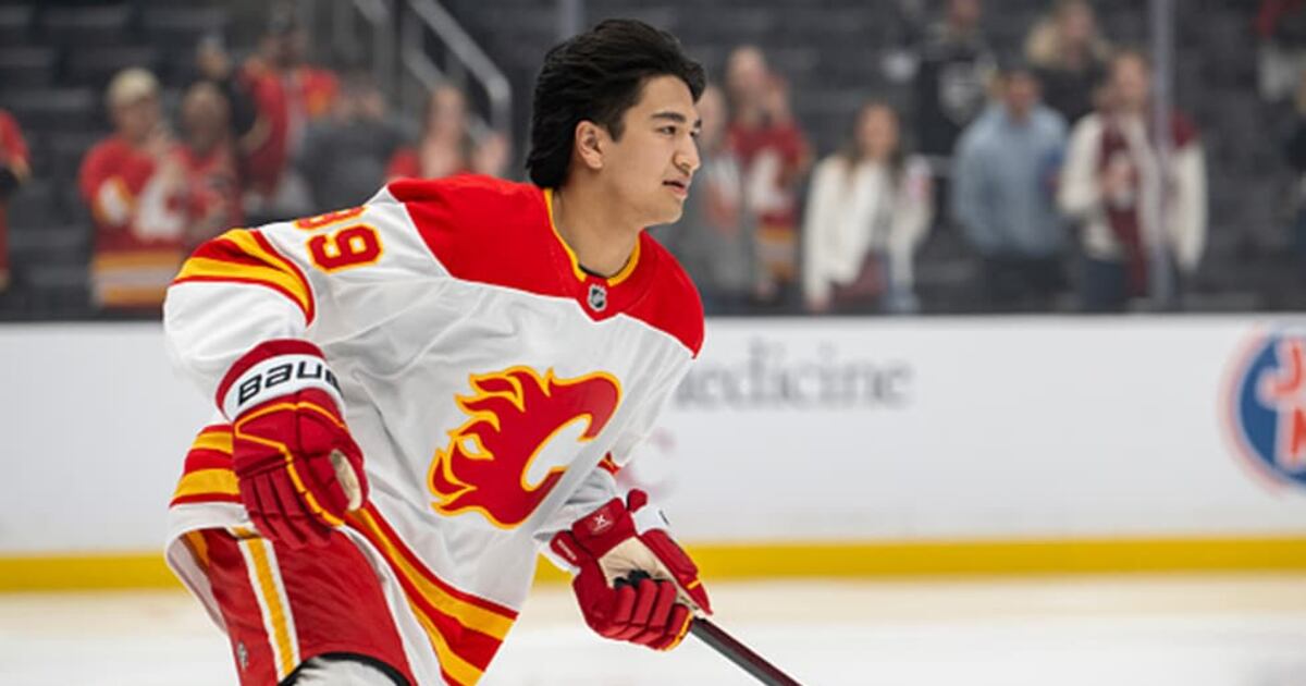 Calgary Flames top prospect Zayne Parekh is leaning into pressure, spotlight of a Canadian market ahead of his rookie season