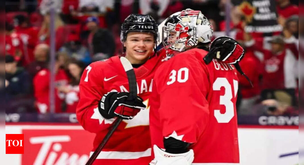 Toronto Maple Leafs prospect Easton Cowan ready to prove himself at 2025 training camp | NHL News