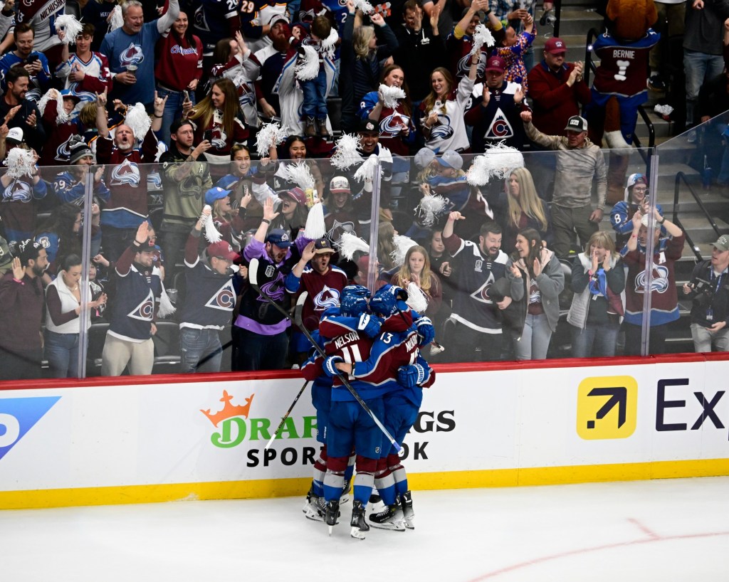 Avalanche equipment staff faces challenge with split-squad doubleheader