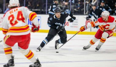 'No doubt': Utah Hockey Club knew Guenther would return after taking puck to face