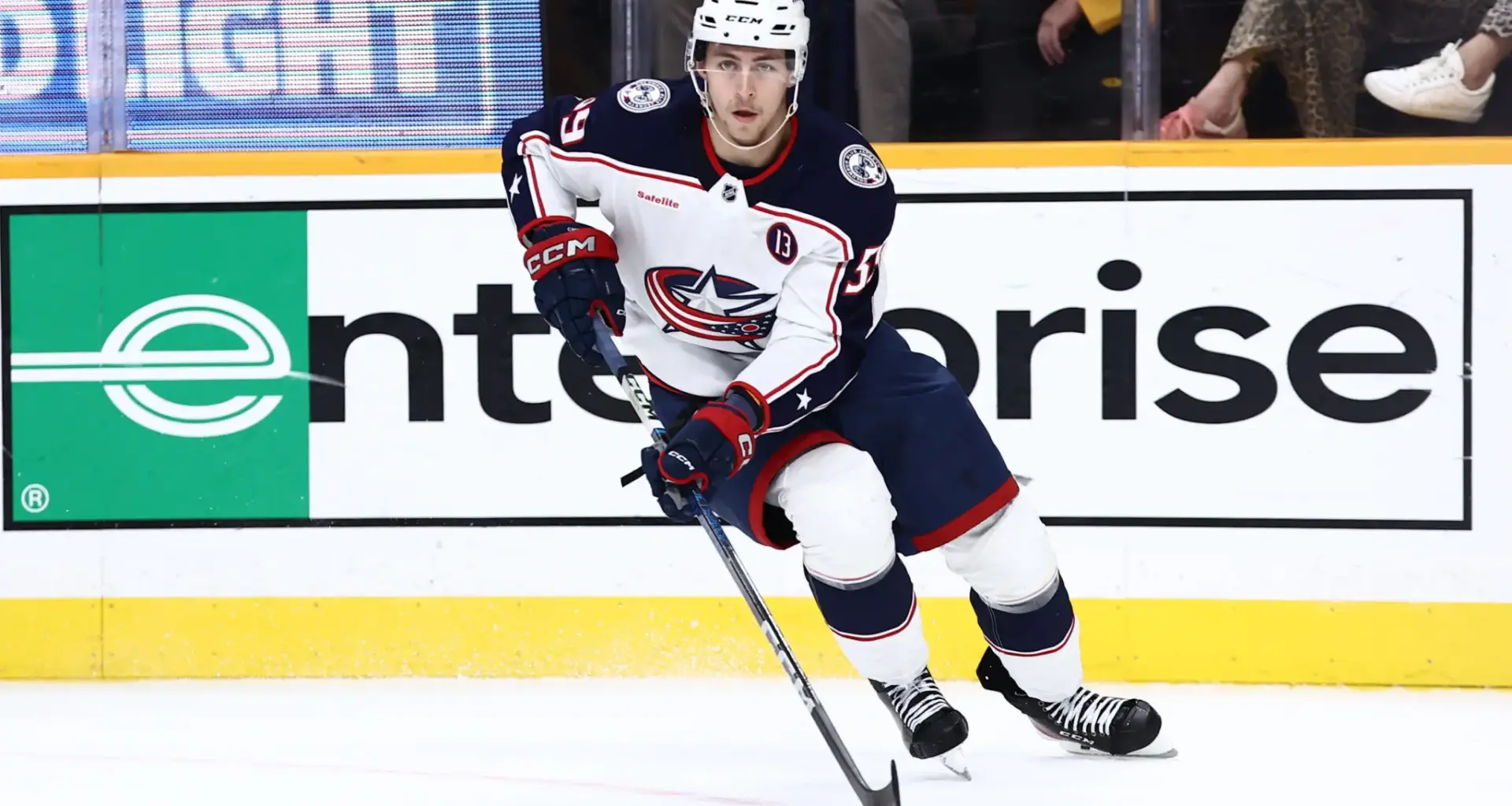 Young Blue Jackets Forward Emerges as Strong Option for Vancouver Canucks After Submitting Trade Req