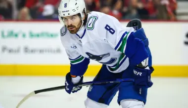 Vancouver Canucks HC Adam Foote Gives Update Following Conor Garland's Absence from Practice
