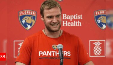 Aleksander Barkov's injury raises concerns for Florida Panthers ahead of season | NHL News