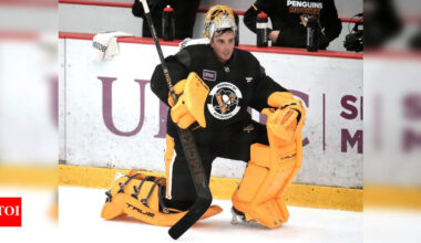 Pittsburgh Penguins fans celebrate Marc-Andre Fleury’s return for one last time as he bids farewell | NHL News