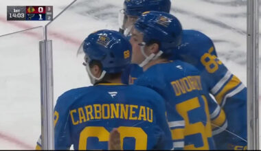 Nate Danielson with a Goal vs. Chicago Blackhawks