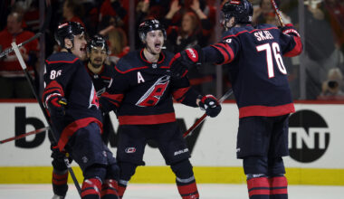 Bradly Nadeau leads Hurricanes in preseason goals