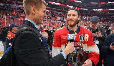 Panthers’ Evan Rodrigues Quantifies Loss of Matthew Tkachuk to Injury As Florida Aims To Enter Elite Club