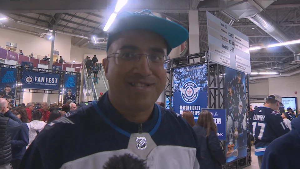 Winnipeg Jets fan Kevin D’sa said he is a loyal fan, and thinks the talent on this year’s team could have them at or near the top of the NHL standings once again.  