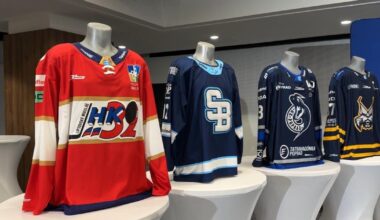 From Florida Panthers-inspired designs to centenaries: New jerseys in top ice hockey league