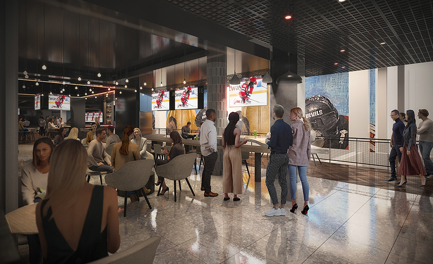 Prudential Center is unveiling The Pier Club, a new premium club space located on the second Suite Level of the west side of the building.