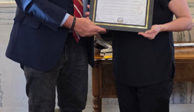 NYS Hockey Hall of Famer presented award